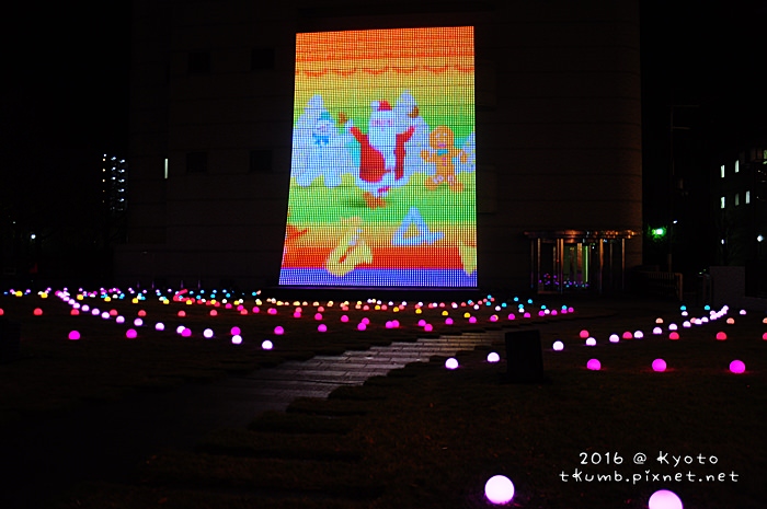 ROHM Illumination京都最大聖誕燈飾8