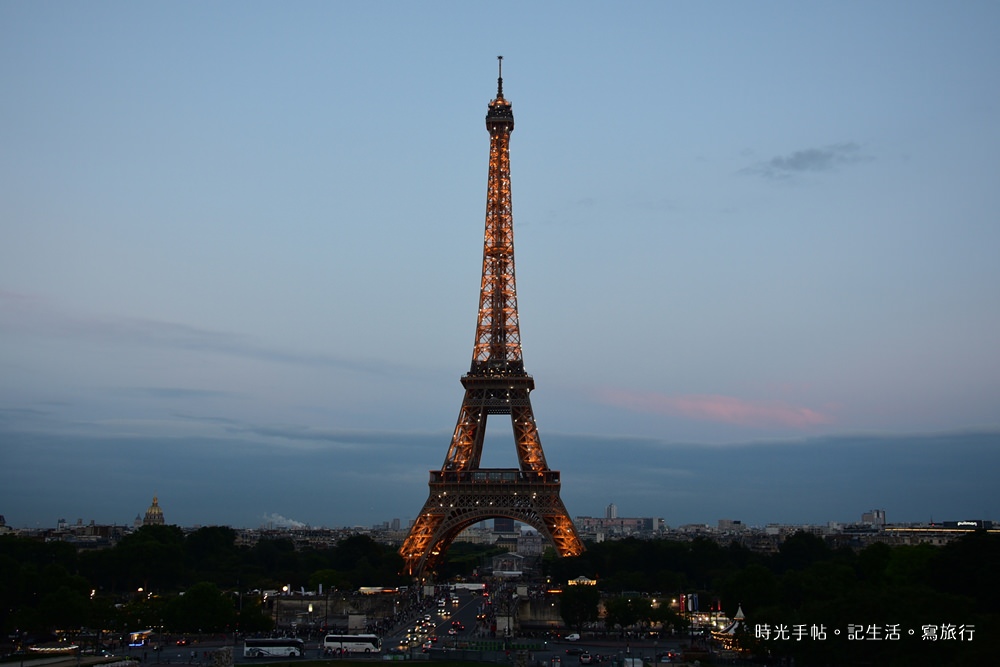 夏佑宮拍巴黎鐵塔夜景05