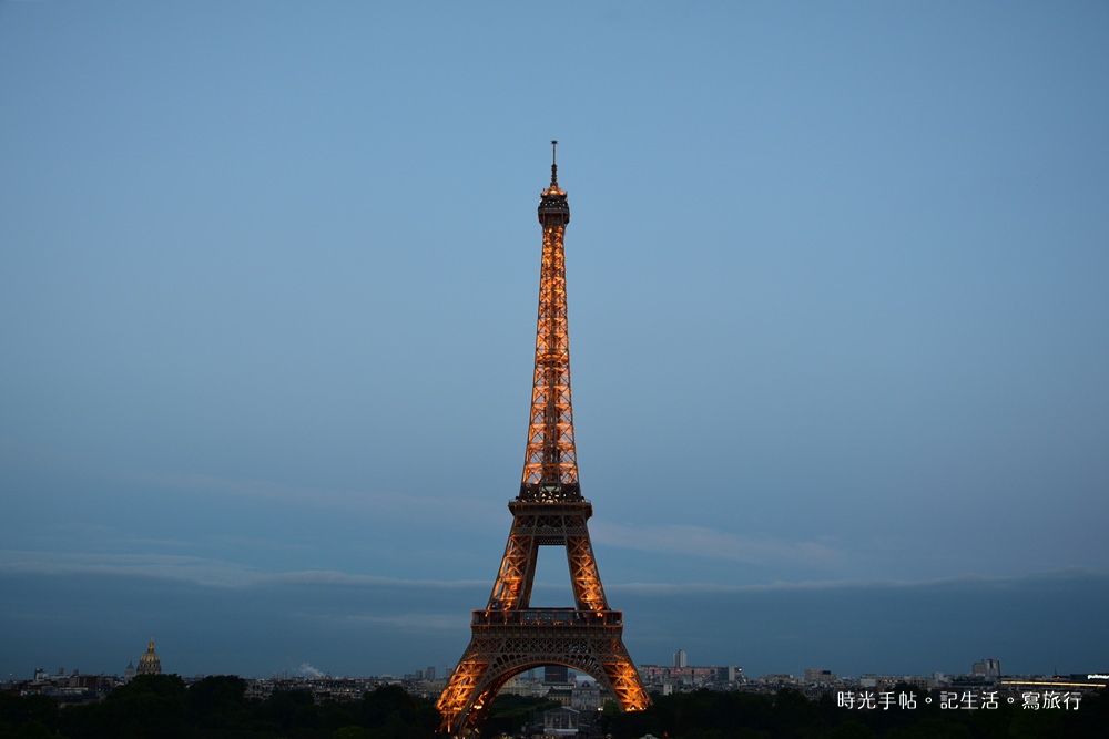 夏佑宮拍巴黎鐵塔夜景07