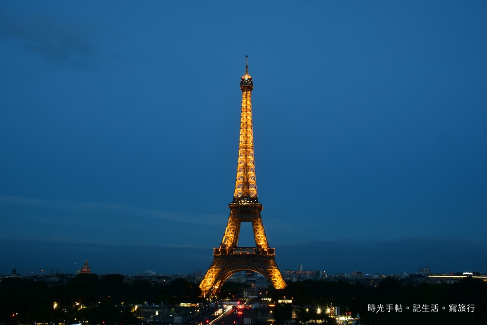 夏佑宮拍巴黎鐵塔夜景09