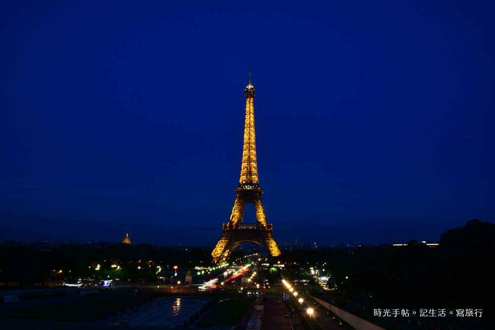 夏佑宮拍巴黎鐵塔夜景10