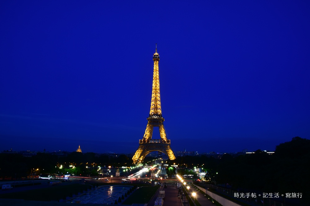 夏佑宮拍巴黎鐵塔夜景11